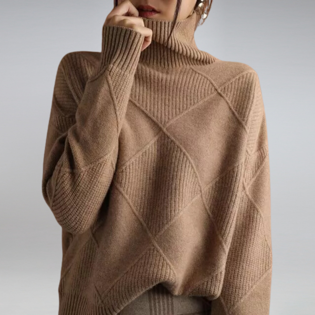 Heidi-Mode | Weicher Kaschmir Rollkragenpullover