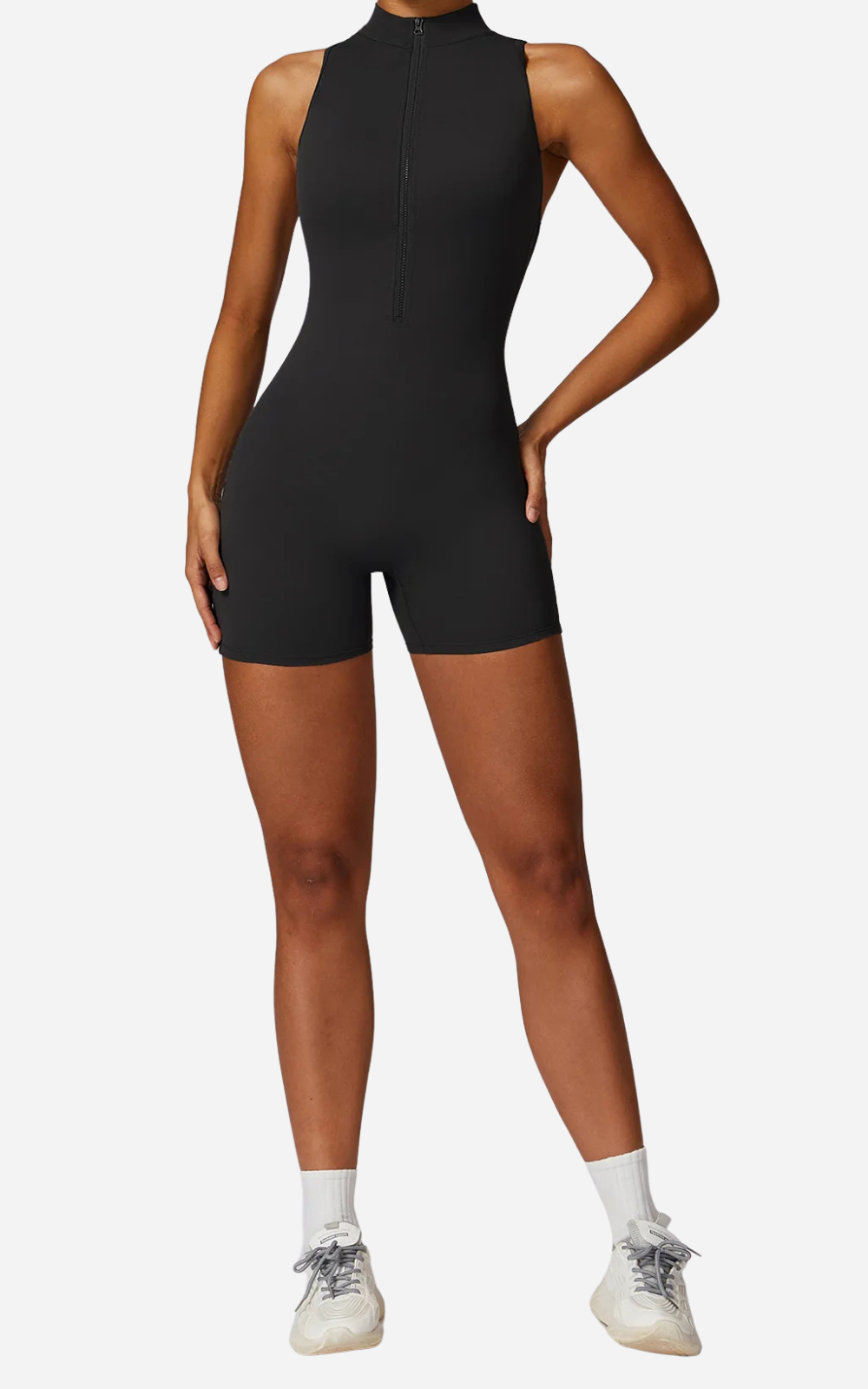 Heidi-Mode | Damen Rückenfreies Sporttop Kurzarm
