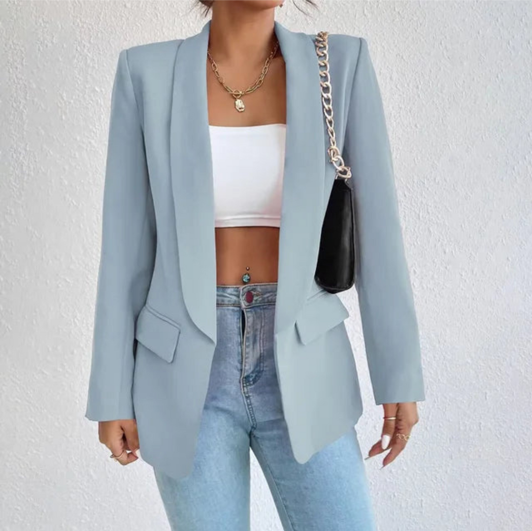 Heidi-Mode | Blazer Lange für Frauen Chic