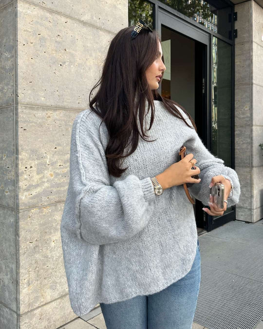 Heidi-Mode | Oversize Strickpullover für Frauen