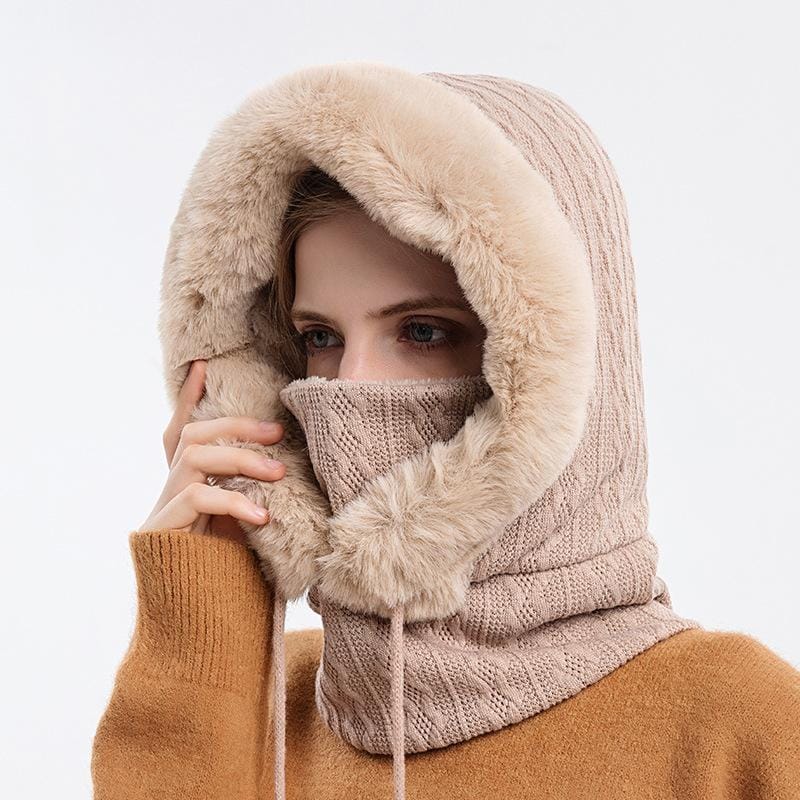 Heidi-Mode | Damen Schal Mit Kapuze