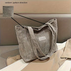Elegante Damen Cordstoff Tasche | Heidi-Mode