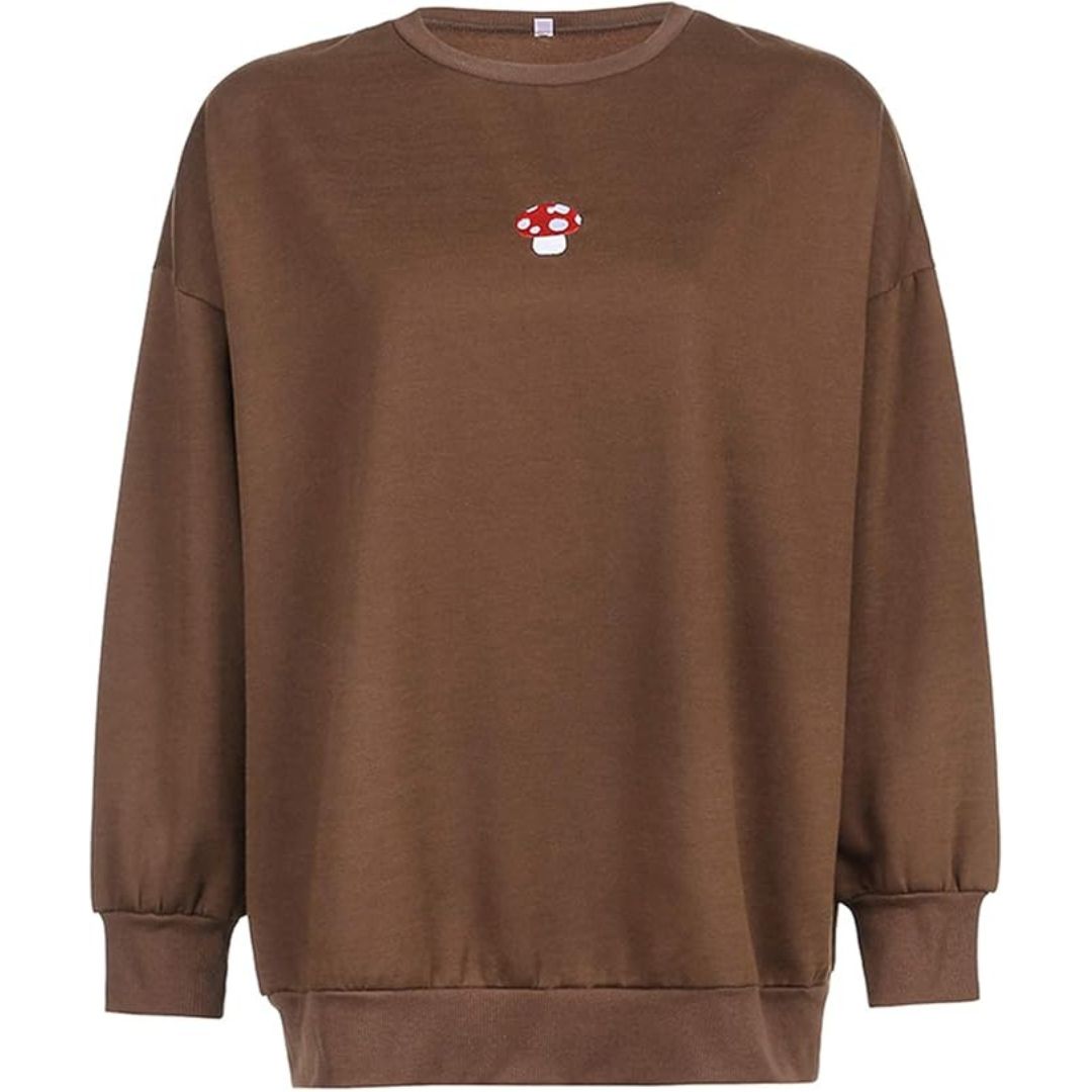 Übergroßer Gemütlicher Sweatshirt