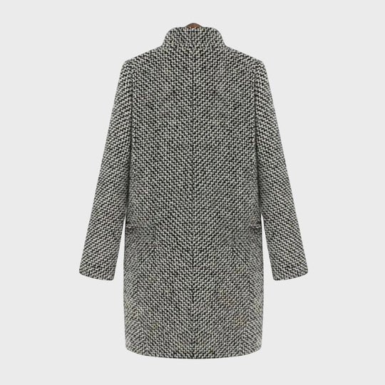 Heidi-Mode | Herbst Hahnentritt Wollmantel