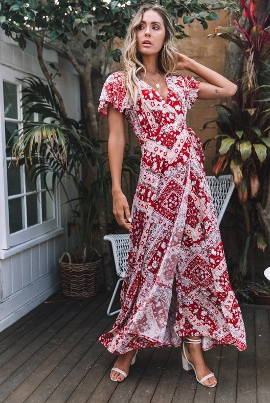 Heidi-Mode | Gedrucktes Sexy Kleid