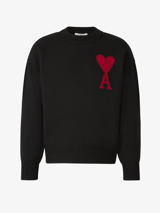 ✅ Heidi-Mode | Herzbestickter Damenpullover
