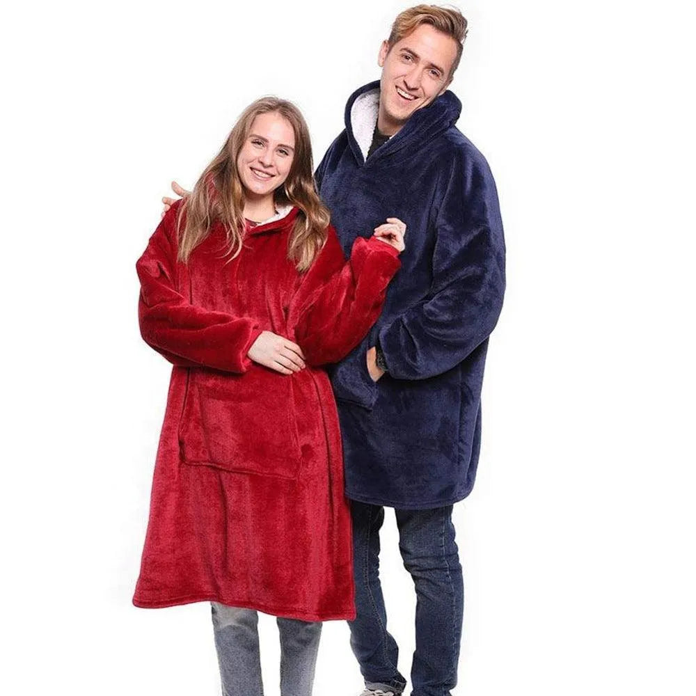Heidi-Mode | Warmes Pyjama mit Kapuze