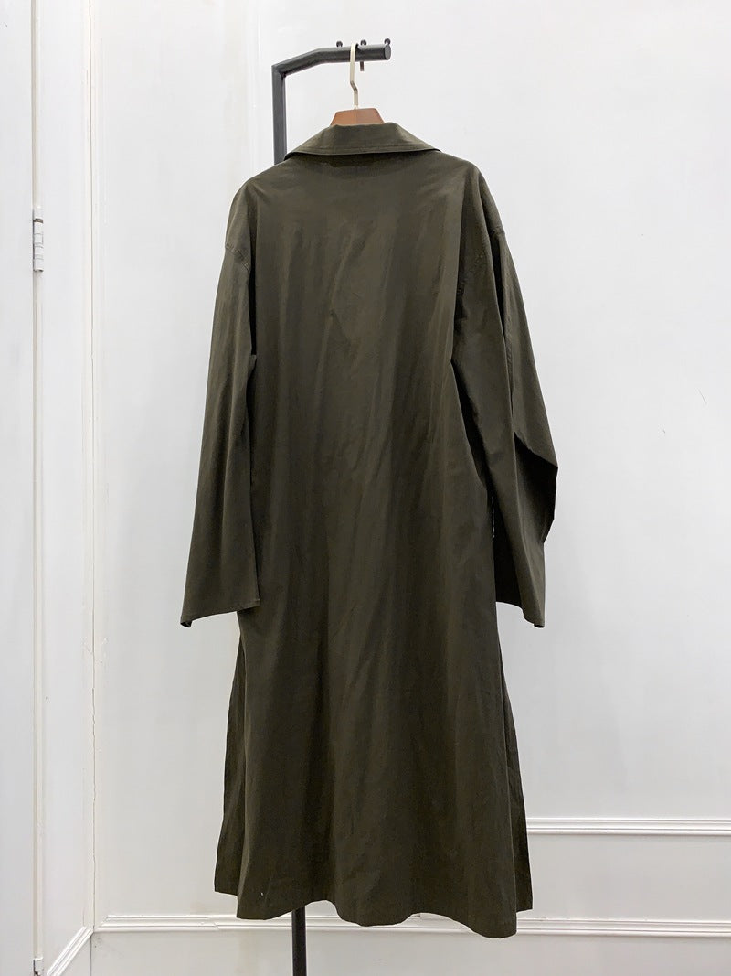 Trenchcoat mit Kragenaufschlag