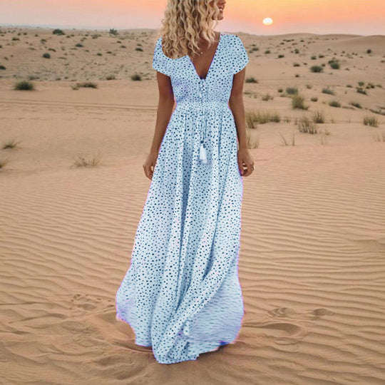 Remi | Urlaub Strand böhmisches Kleid