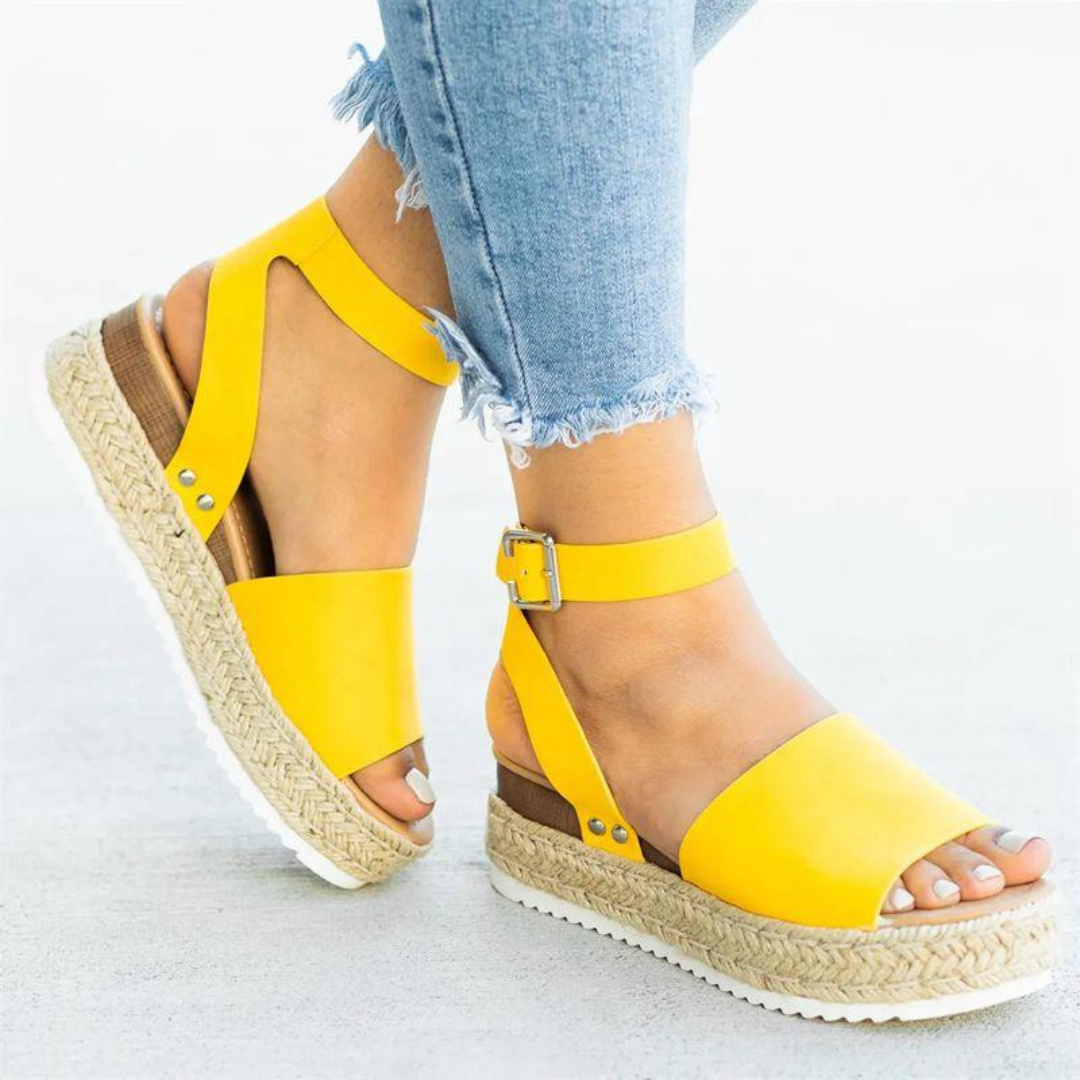 Heidi-Mode | Damen Keilsandalen