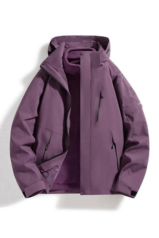 Heidi-Mode | Wasserdichte Kapuzenjacke für den Außenbereich