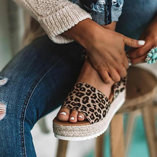 Heidi-Mode | Damen Keilsandalen