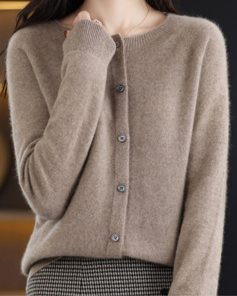 Heidi-Mode | Damen Langarm Strickjacke