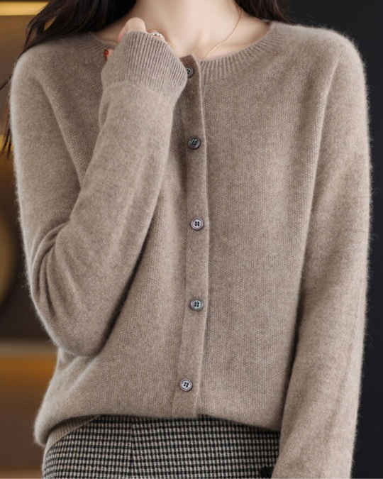 Heidi-Mode | Damen Langarm Strickjacke
