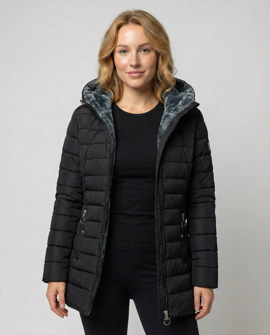 Lange Winterjacke Damen | Heidi-Mode