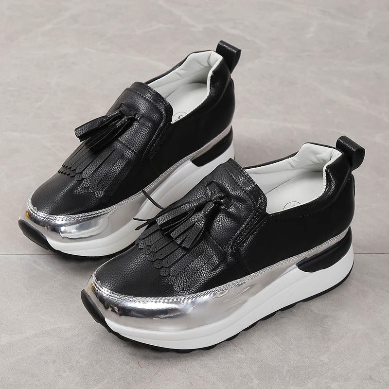 Elegante Und Atmungsaktive Plateauschuhe