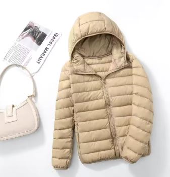 Heidi-Mode | Daunenjacke mit Kapuze für Damen