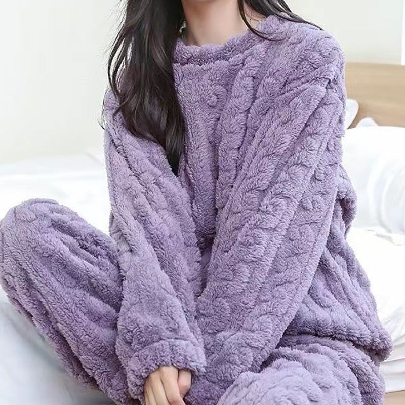 Heidi-Mode | Jacquard Flanell Pyjama Set