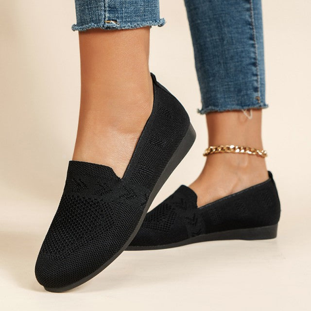 Heidi-Mode | Blaue Atmungsaktive Mesh Schuhe
