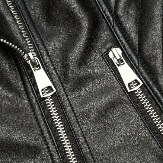 Heidi-Mode | Fake-Leder Bikerjacke für Frauen