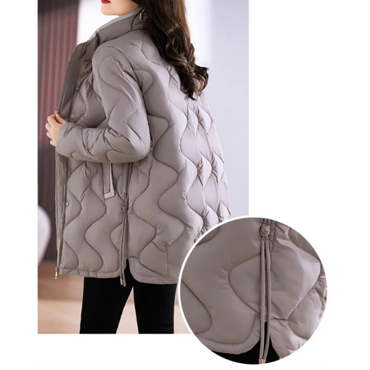 Heidi-Mode | Elegante gesteppte Jacke mit Stehkragen für einen Smart-Look Ideal für Herbst/Winter