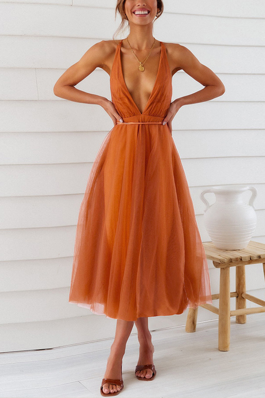Heidi-Mode | Was Ich An Dir Mag Mesh Midi Kleid