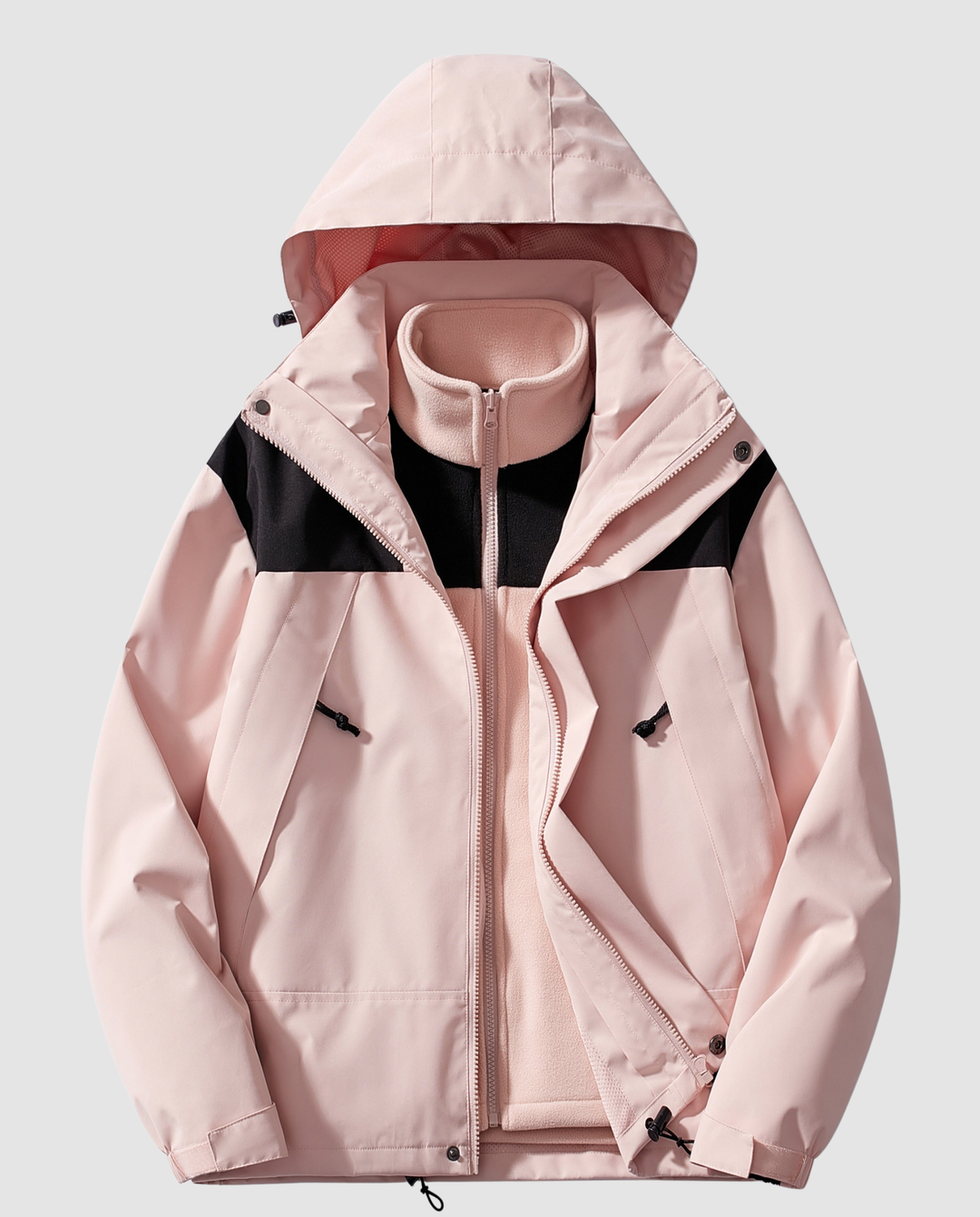 Warme Damen Winterjacke Fleece | Heidi-Mode