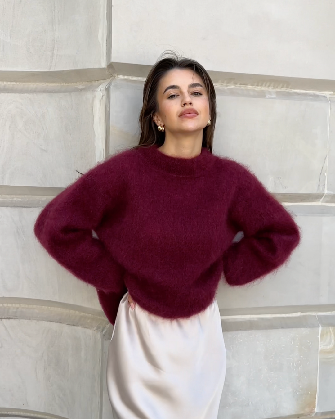 Heidi-Mode | Kuscheliger Mohair Pullover