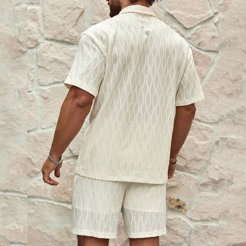 Heidi-Mode | Set Herren Sommer mit Hemd und Shorts