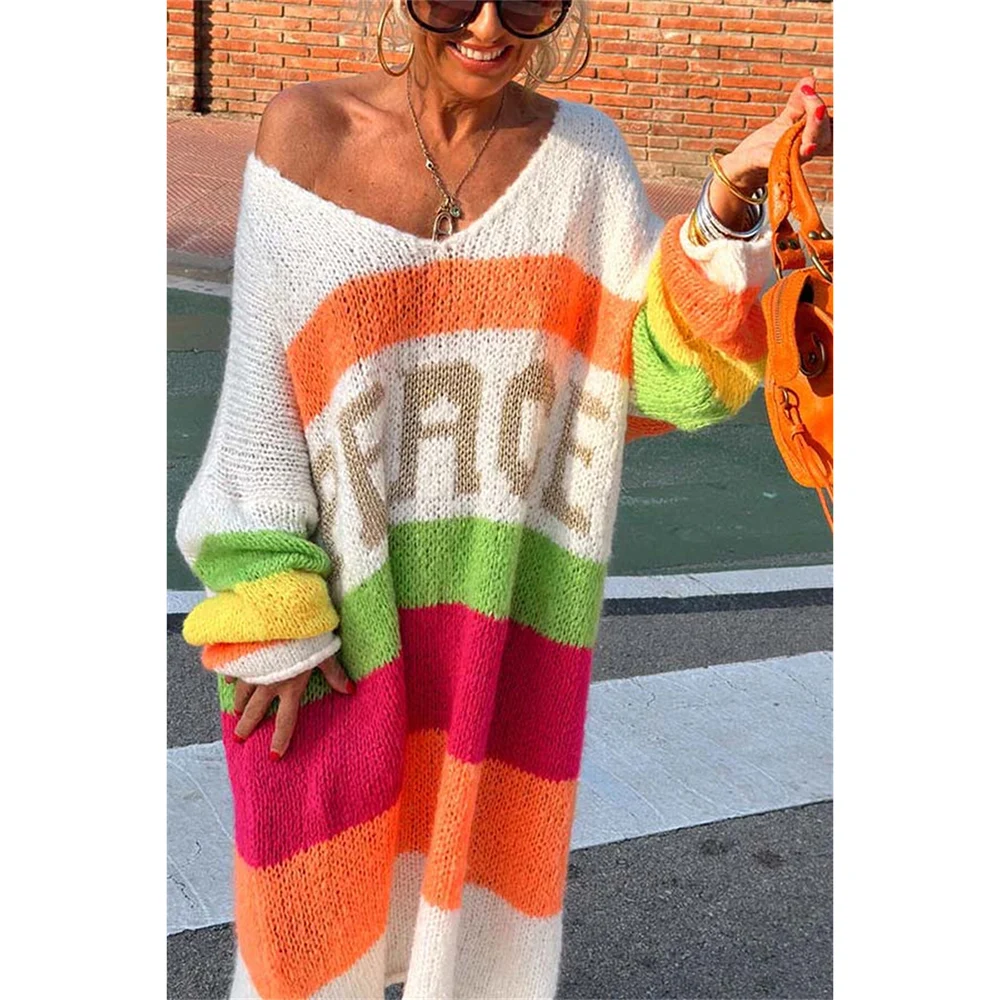 Regenbogen-Cardigan