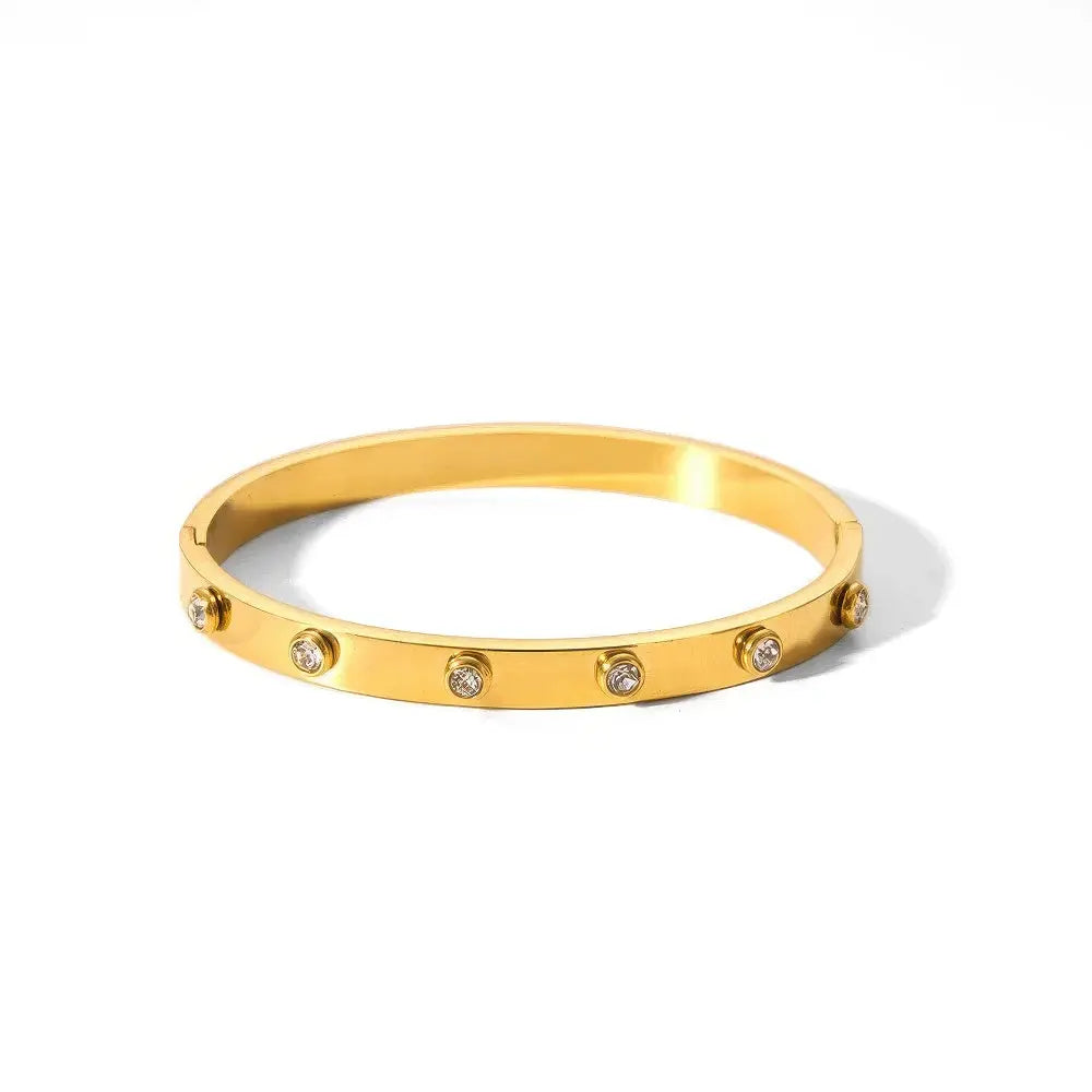 Heidi-Mode | Edelstahl Kubische Zirkonia Armbänder