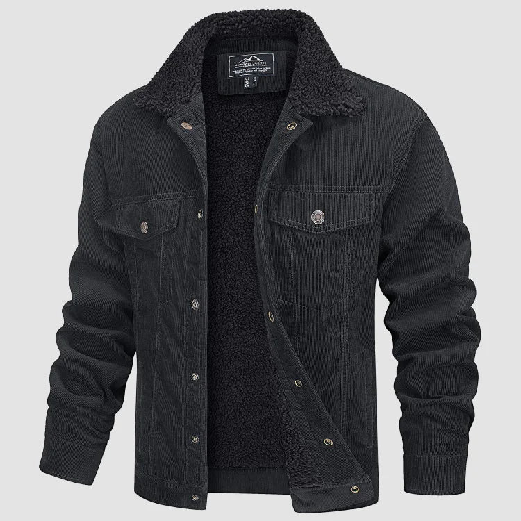 Heidi-Mode | Trendige Cordjacke für Herren