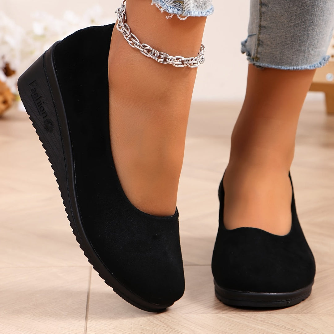 Heidi-Mode | Damen D'Orsay Pumps mit Hohen Absätzen