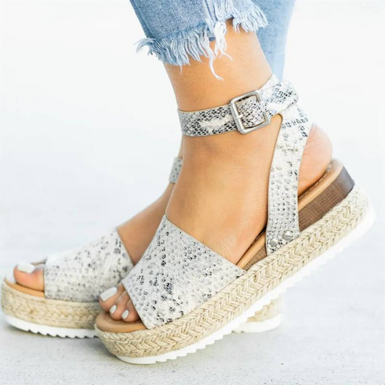Heidi-Mode | Damen Keilsandalen