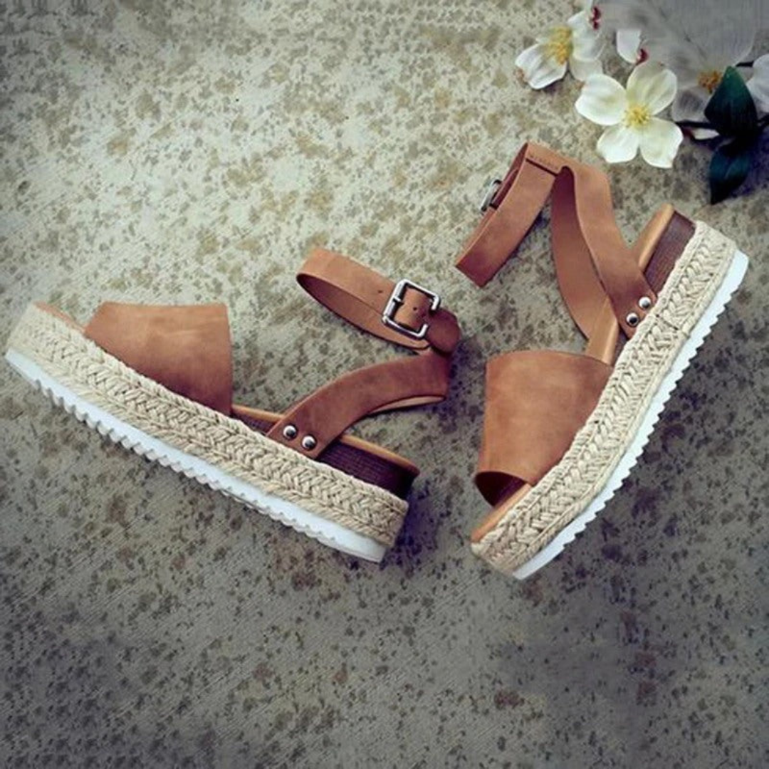 Heidi-Mode | Damen Keilsandalen