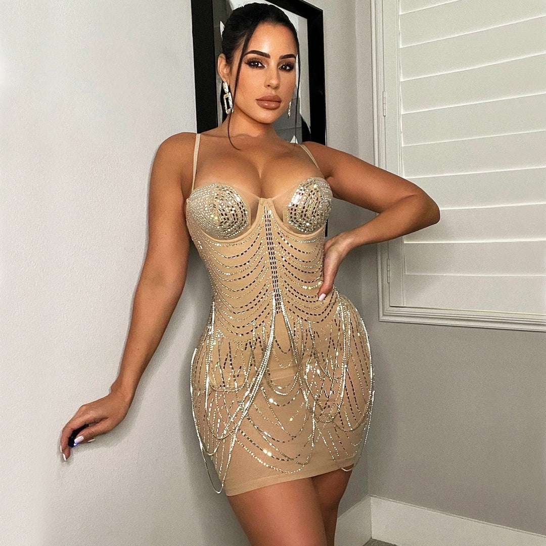 Heidi-Mode | Fransen-Kleid für Glamouröse Bewegungen für Frauen