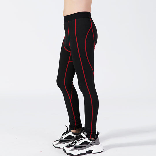 Damen Sportliche Thermo-Leggings mit praktischen Seitentaschen und hoher Flexibilität Heidi-Mode