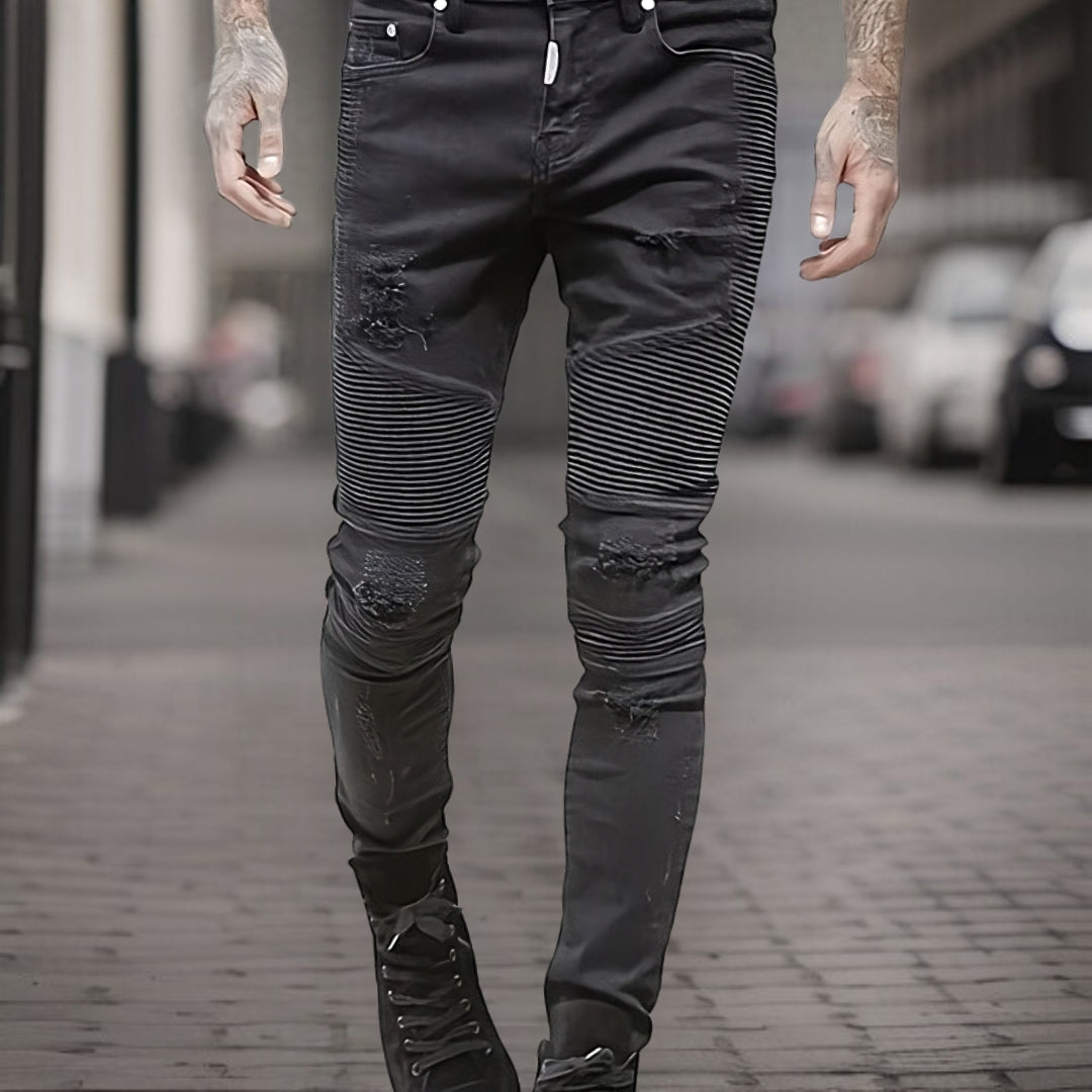 Modische Denim-Hose