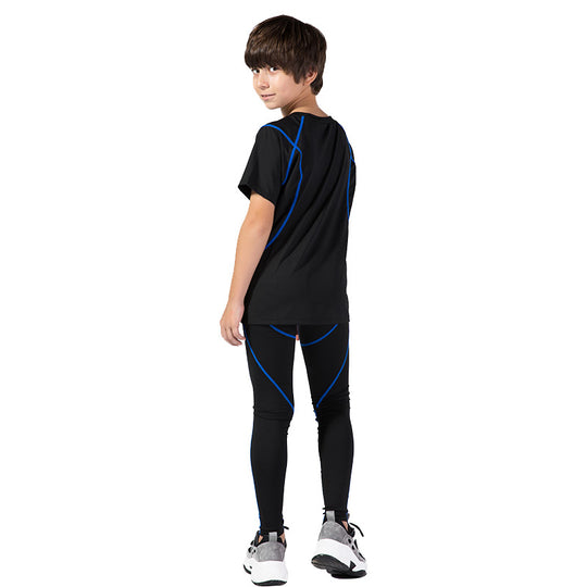Damen Sportliche Thermo-Leggings mit praktischen Seitentaschen und hoher Flexibilität Heidi-Mode