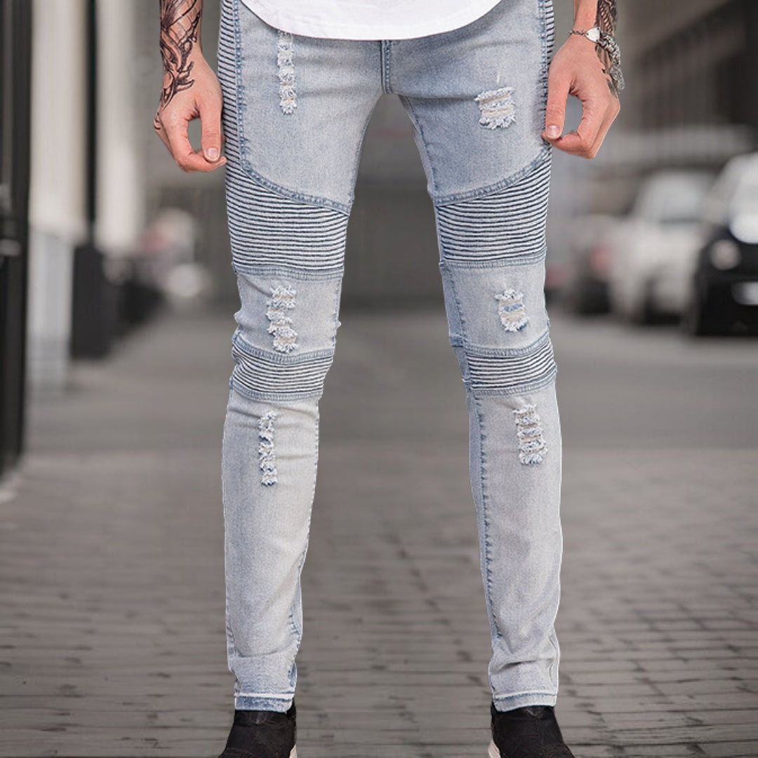 Modische Denim-Hose