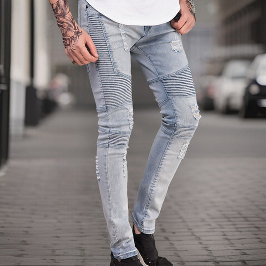 Modische Denim-Hose