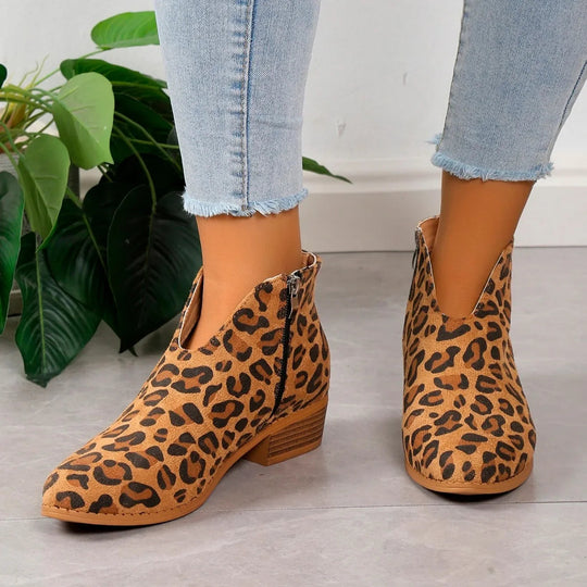 Heidi-Mode | Stilvolle Wildleder Stiefeletten für Damen