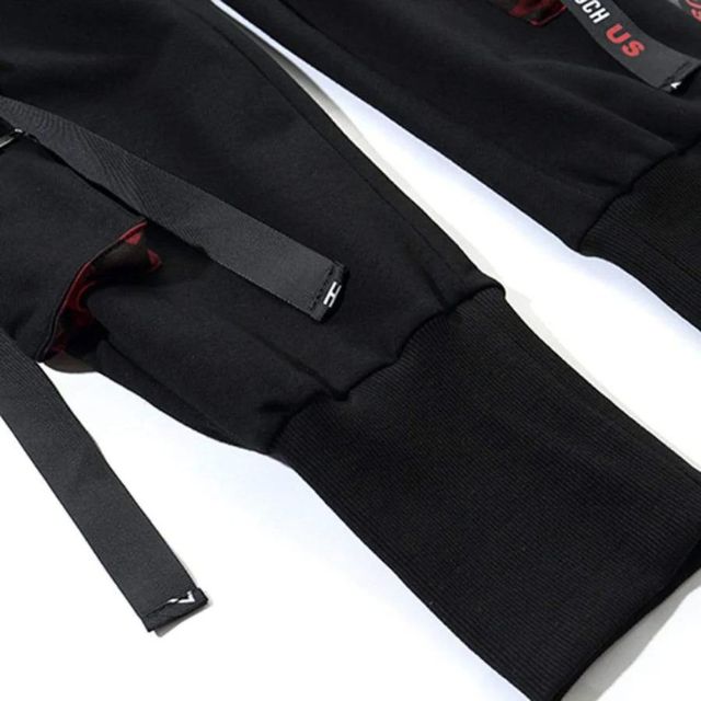 joggingbroek met utility straps