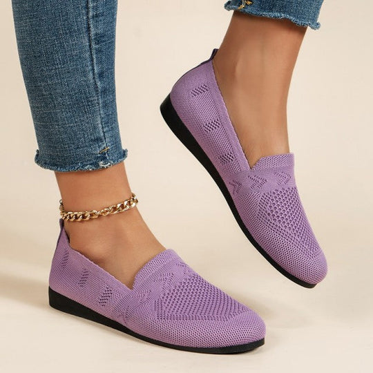 Heidi-Mode | Blaue Atmungsaktive Mesh Schuhe