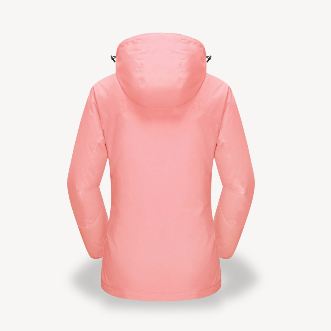 Heidi-Mode | Damen 3-In-1 Wasserdichte Skijacke