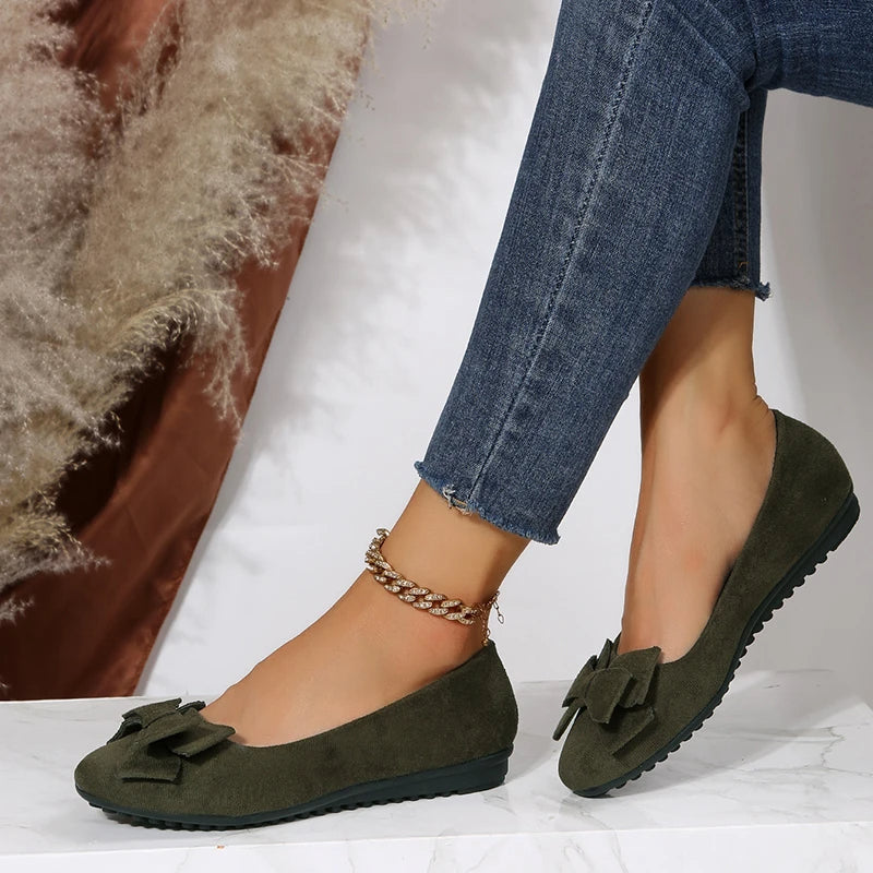 Heidi-Mode | Toe Ballett Dressy Flats Slip On