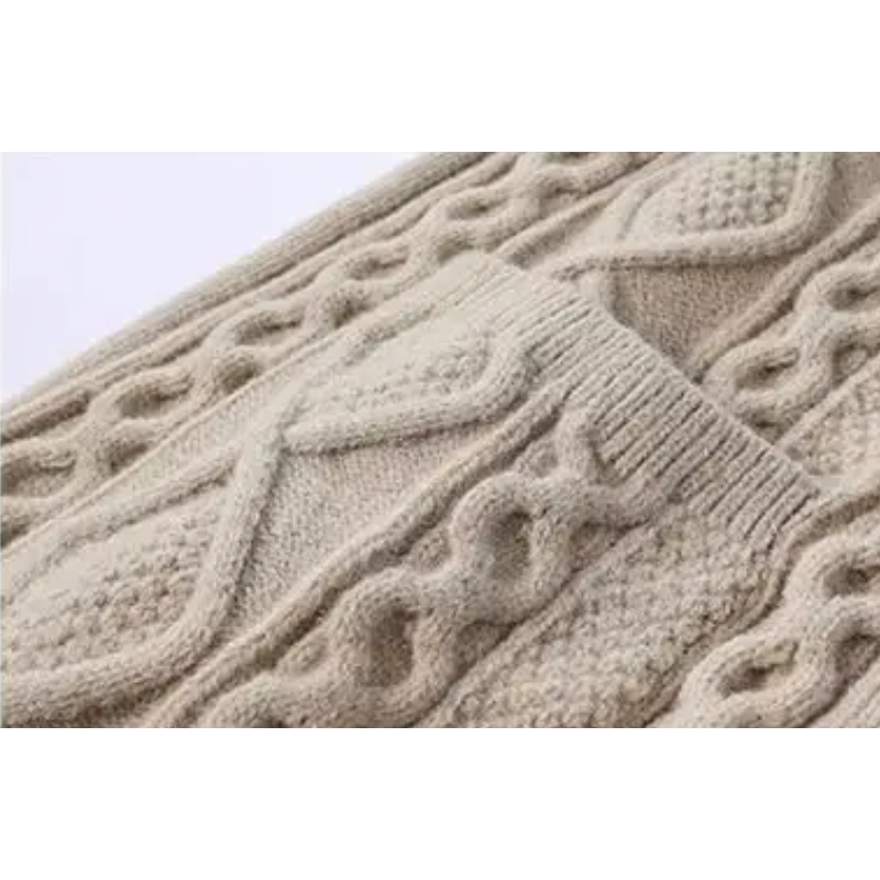 Heidi-Mode | Strickjacke Damen mit Rundhals und Knopfschluss