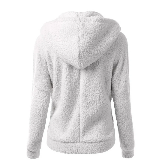 Heidi-Mode | Fleece Westen Damen mit Reißverschluss und Taschen Warme Freizeitjacke