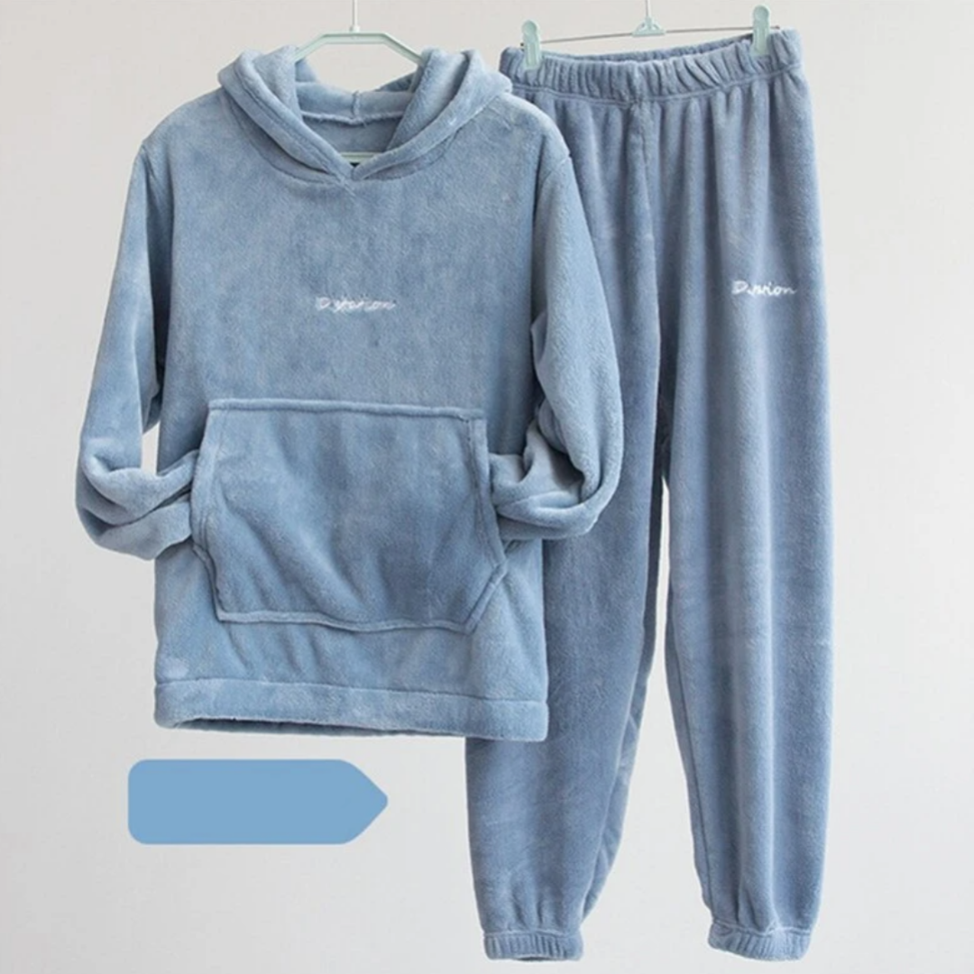 Heidi-Mode | Warmer Bequemer Unisex Trainingsanzug Aus Fleece