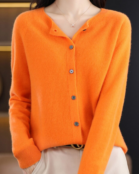 Heidi-Mode | Damen Langarm Strickjacke